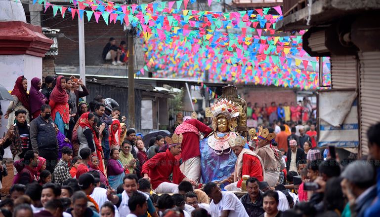 साँखुको सांस्कृतिक जात्रा : बज्रयोगिनी जात्रा