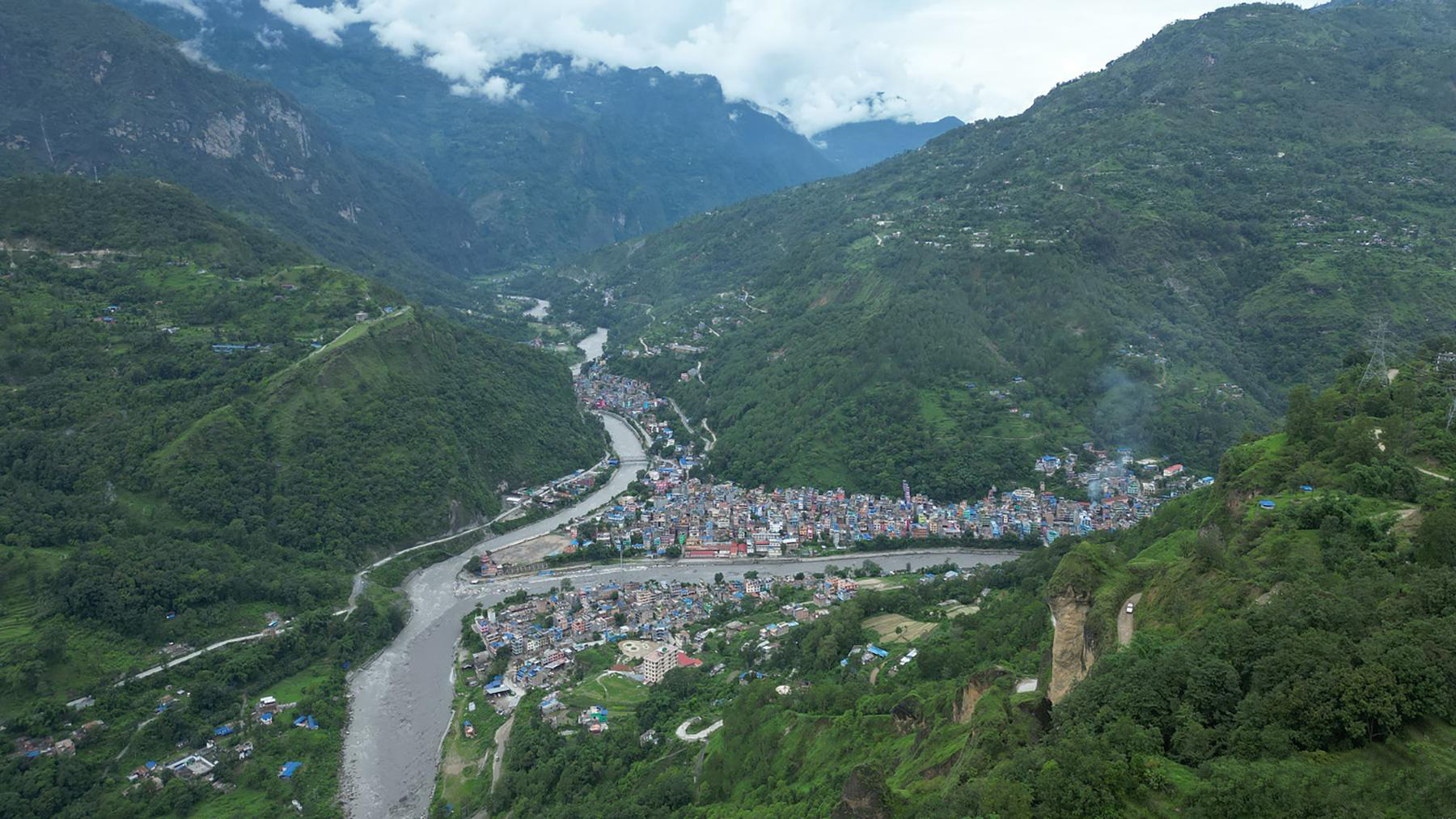 म्याग्दी र कालीगण्डकीको दोभानमा रहेको बेनी बजार