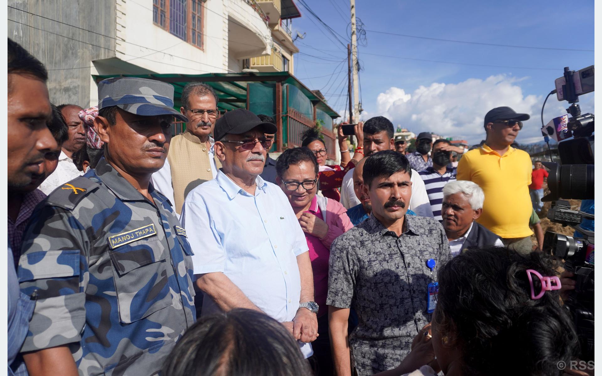 विपद्को घडीमा राष्ट्रिय एकता कायम गरेर एकअर्कालाई सहयोग गरौँः अध्यक्ष दाहाल