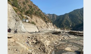 बिपी राजमार्गको क्षतिग्रस्त खण्ड स्थायी रूपमा पुनर्निर्माण गरिँदै