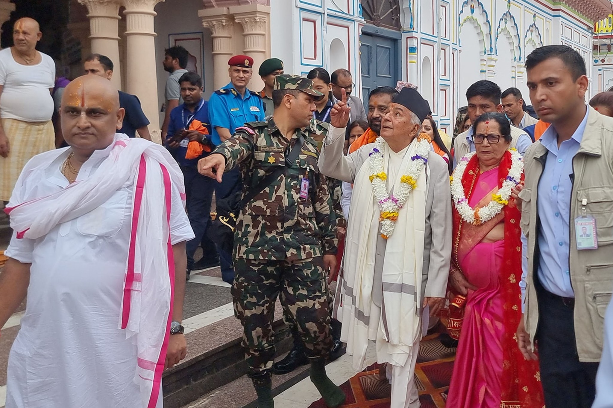 राष्ट्रपति पौडेलद्वारा जानकी मन्दिरमा विशेष पूजाआजा