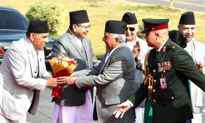 कोप-२९ मा सहभागी भई राष्ट्रपति पौडेल स्वदेश फिर्ता