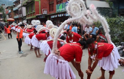 रावणलाई जितेको खुसियालीमा नाचिन्छ हनुमान नाच