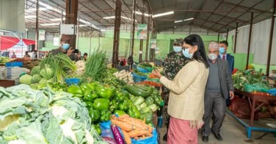 ललितपुरको झम्सीखेलमा किसान बजार सञ्चालनमा