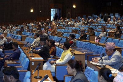 सरकारको नीति तथा कार्यक्रममाथि २० जना सांसदको संशोधन प्रस्ताव दर्ता