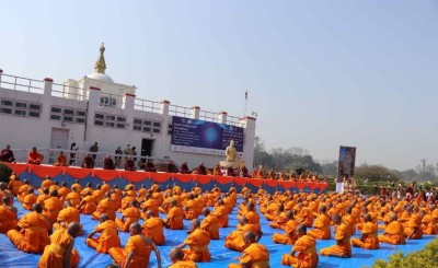 लुम्बिनीमा पाँच सय जनाको प्रबज्या कार्यक्रम सुरु