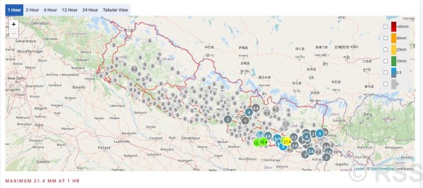 देशभर मनसुनी वायुको प्रभाव कायम, यि प्रदेशका केहि स्थानमा मध्यम वर्षाको सम्भावना