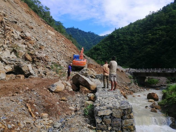 पहिरोले कालीगण्डकी करिडोर अवरुद्ध