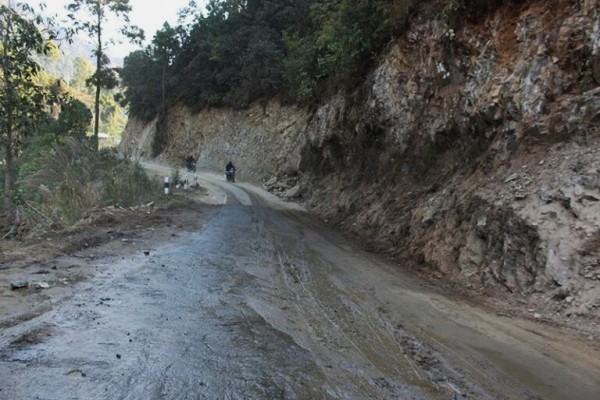 कुलेखानी-दक्षिणकाली सडक आजदेखि अनिश्चितकालका लागि बन्द