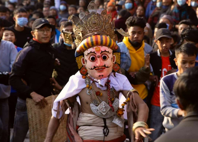 भक्तपुरको सूर्यमढीमा ‘ङालाकेगु जात्रा’