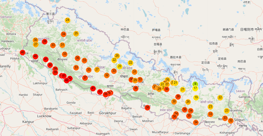 तराईमा तातो हावाको लहर बढ्नसक्ने, सतर्कता अपनाउन अनुरोध