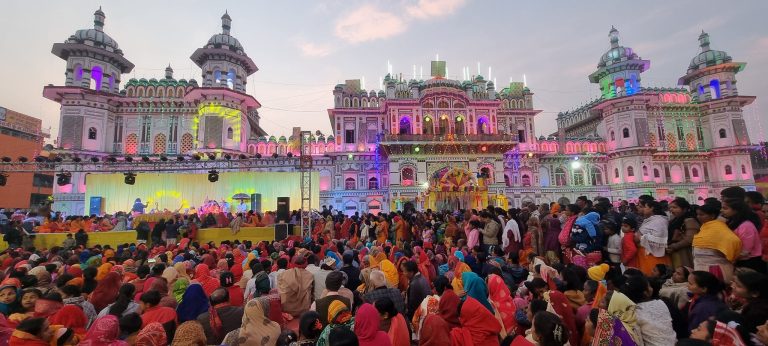 विवाह पञ्चमी महामहोत्सवको मुख्य दिन आज सीताराम स्वयम्बर हुँदै