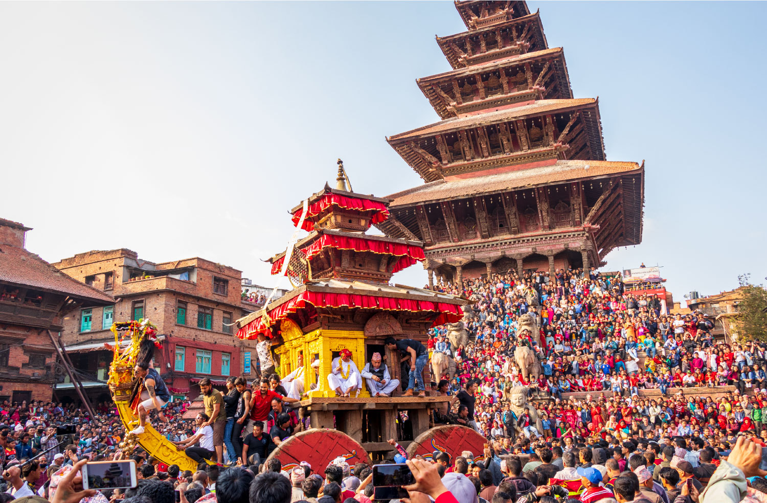 भक्तपुरमा बिस्काः (बिस्केट) जात्रा आजबाट सुरु हुँदै