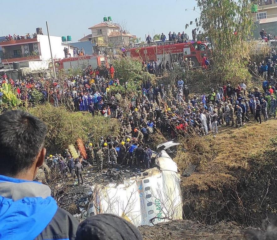 पोखरा जहाज दुर्घटनाका मृतकहरुको शव अत्यधिक जलेकोले पहिचान गर्न समस्या