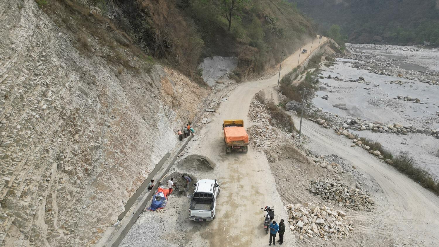 पहिरोले कालीगण्डकी करिडोर अवरुद्ध