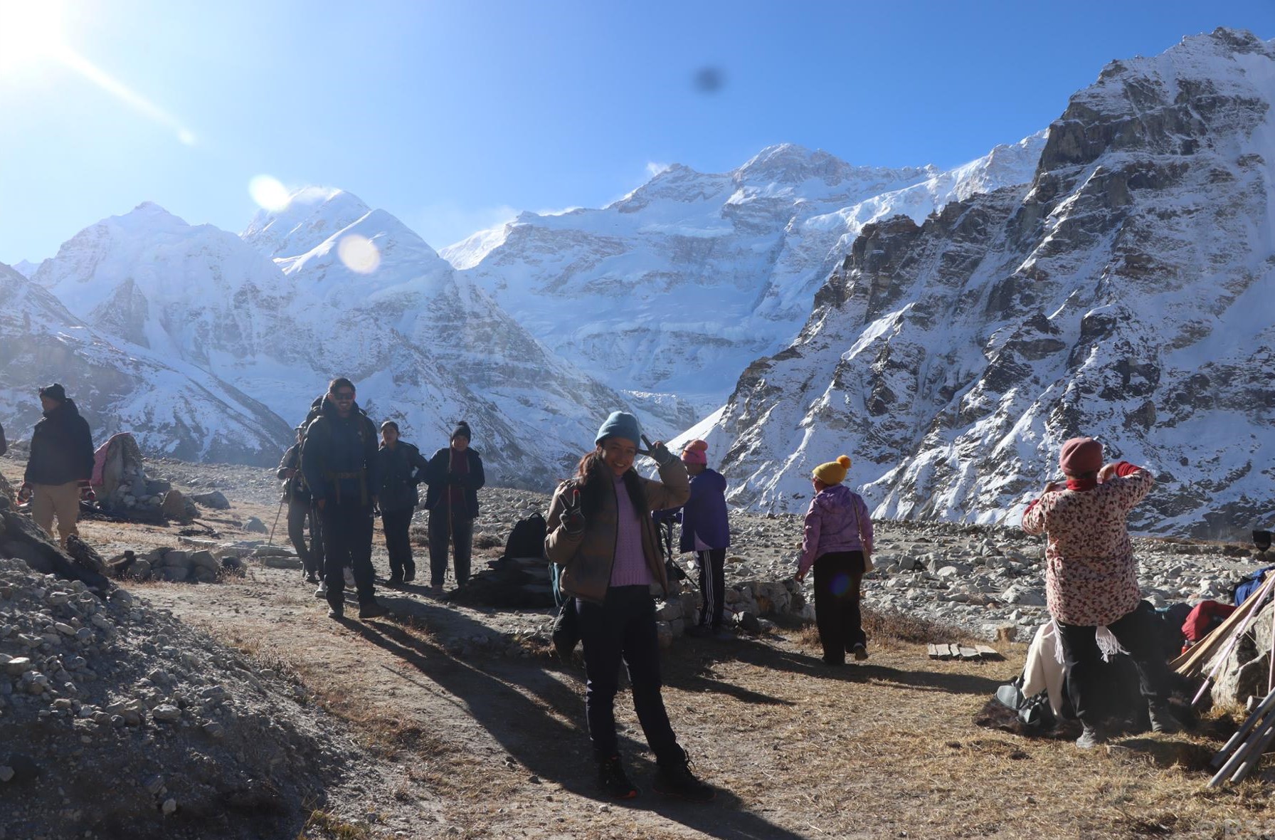 कञ्चनजङ्घा क्षेत्रमा पर्यटकको ताँती